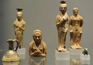 Images Dated 2nd March 2012: Ancient Art. Mediterranean. Sanctuary. Images of terracotta