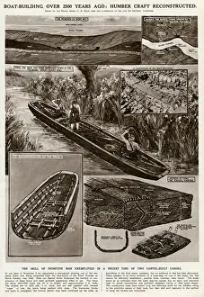 Ancient boat building by G. H. Davis