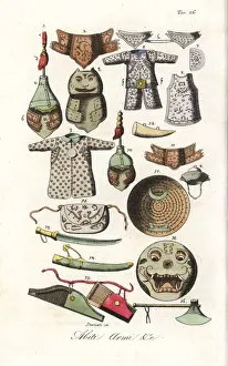 Scimitar Prints: Ancient Chinese military uniforms and weapons