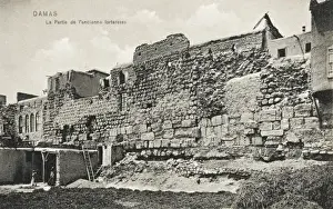 Masonry Prints: Ancient City Wall - Damascus
