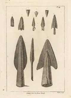 Respecting Prints: Ancient dart and arrow heads