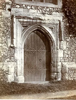 Arched Gallery: Ancient door