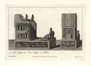 Etruscans Gallery: Ancient Egyptian chair or throne