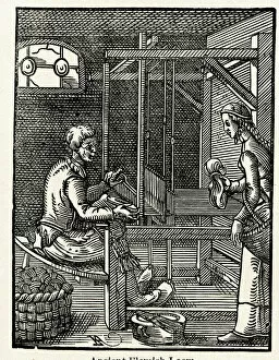 Weaving Gallery: Ancient Flemish loom