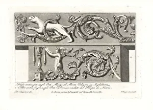 Etruscans Prints: Ancient friezes from the Orti Manzi and Orti Colonnesi