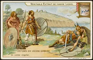 Settle Prints: Ancient German Duel