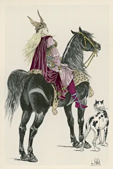 Accompanied Gallery: ANCIENT GERMAN RIDER