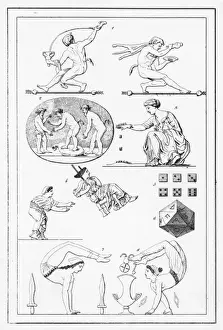 Dice Prints: Ancient Greek Games