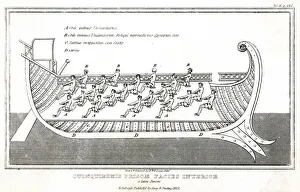 Images Dated 25th September 2019: Ancient Greek ship - Quinquireme