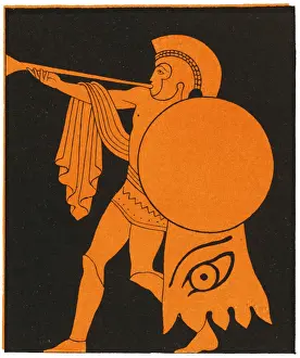 Ancient Greek Trumpeter