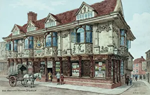 Ipswich Prints: The Ancient House, Ipswich, Suffolk