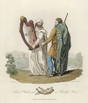Ancient Irish Bard