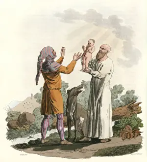 Bard Prints: Ancient Irish Priests