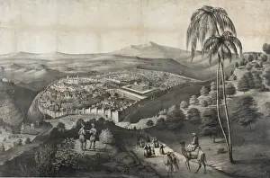 Previous Prints: Ancient Jerusalem, previous to its destruction by Titus