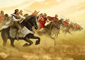 Images Dated 13th February 2020: Ancient Macedonian army