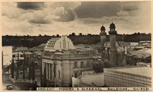 Kenyan Prints: Ancient, Modern and Classical Buildings, Nairobi, Kenya