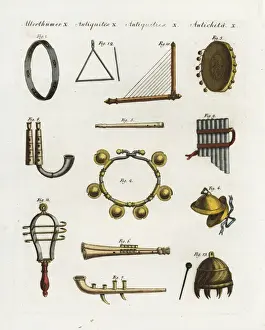 Ancient musical instruments