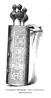 Images Dated 22nd October 2018: ANCIENT PALESTINE SCROLL