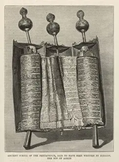 Aaron Prints: Ancient Palestine Scroll