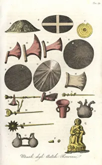 Idol Collection: Ancient Peruvian utensils and tools