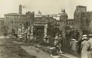 Images Dated 12th April 2012: The ancient roman forum in Rome