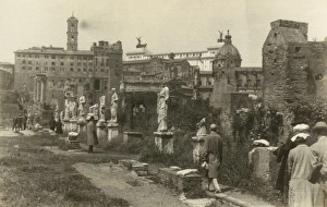 Images Dated 12th April 2012: The ancient roman forum in Rome