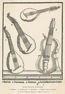 Lyra Prints: Ancient String Instrum