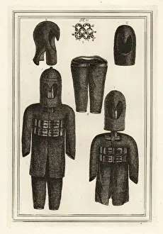 Waistband Prints: Ancient suits of chainmail armour