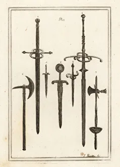 Ancient swords, daggers and battle-axes Ancient swords, daggers and battle-axes