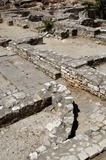 Synagogue Prints: Ancient synagogue. V-VI century. Saranda. Republic of Albani