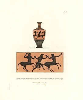 Hercules Gallery: Ancient vase in the possession of J.P. Anderdon