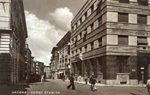 Ancona Prints: Ancona - Corso Stamira - Italy