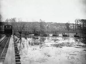 Engineers Collection: Ancre swamps 1916