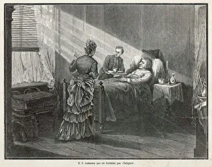 Andersen Prints: ANDERSEN'S DEATH 1875