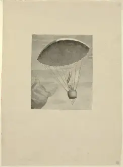 Octobre Prints: Andre Jacques Garnerin, first man to descend in a parachute