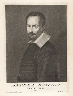 Andrea Boscoli, Italian painter of the Renaissance, fl. 1553-160