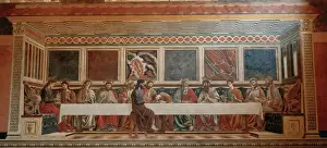Supper Prints: Andrea del Castagno (c. 14211457). Italian painter. The Las