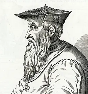 1560 Prints: Andrea Doria Woodcut