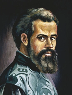 Physician Gallery: Andrea Vesalio. De humani corporis fabrica