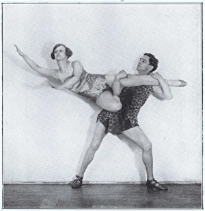 Andree Gallery: Andree and Curtis in the cabaret show Supper Time, London (1