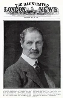 Andrew Bonar Law, Prime Minister - Resigns due to ill-health