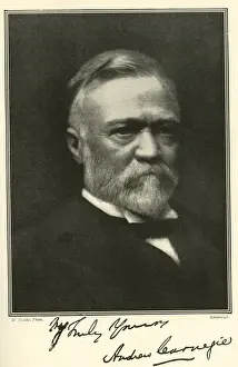 Industrialist Prints: Andrew Carnegie, Scottish American industrialist