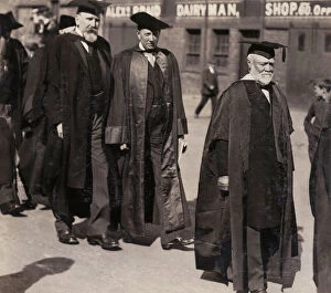 Andrew Collection: Andrew Carnegie at St Andrews University, Scotland