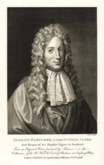 Patriot Prints: Andrew Fletcher of Saltoun, c.1653-1716, Scottish patriot