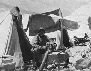 Irvine Collection: Andrew Irvine on Everest, 1924
