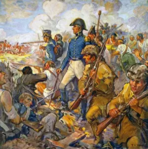 Andrew Jackson during the Battle of New Orleans