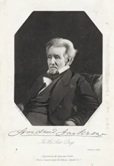 Jackson Prints: Andrew Jackson in his last days