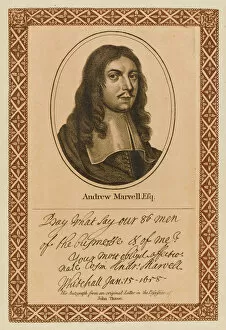 Auto Graph Collection: Andrew Marvell