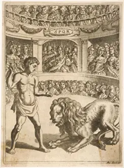 Painful Prints: Androcles & the Lion