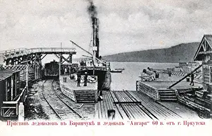 Angara Prints: The Angara at Baranchuk on Lake Baikal
